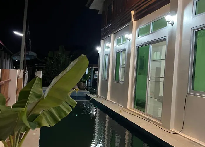 Thai- American Home With Swimming Pool